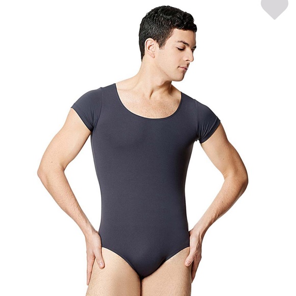 lulli dancewear Other - Lulli GRAY Men’s Leotard Large NWT